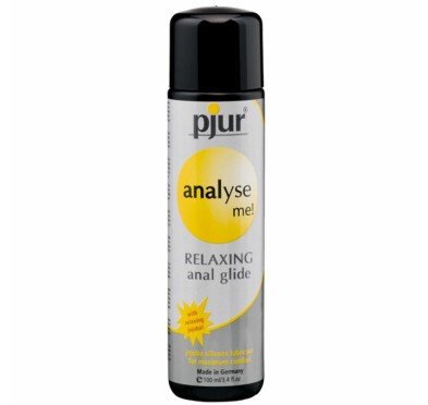 Odprężający silikonowy lubrykant analny - Pjur Analyse Me Relaxing Silicone 100 ml